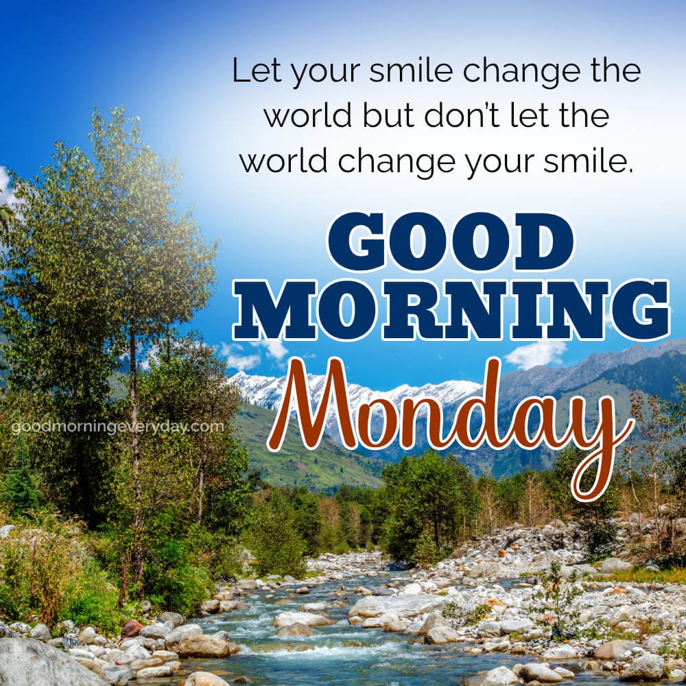 Good Morning Monday Images