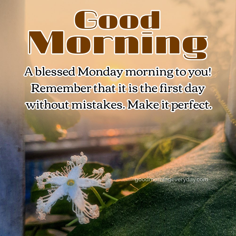 Good Morning Monday Messages