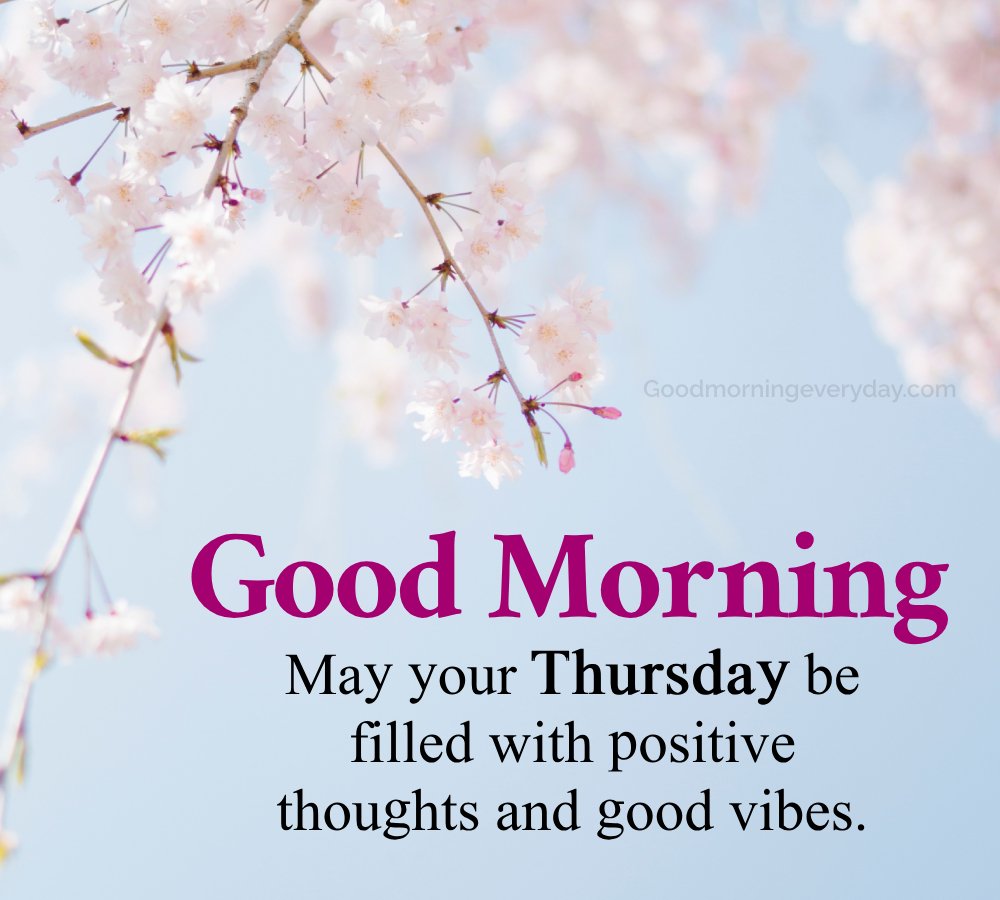 Good Morning Thursday Blessings