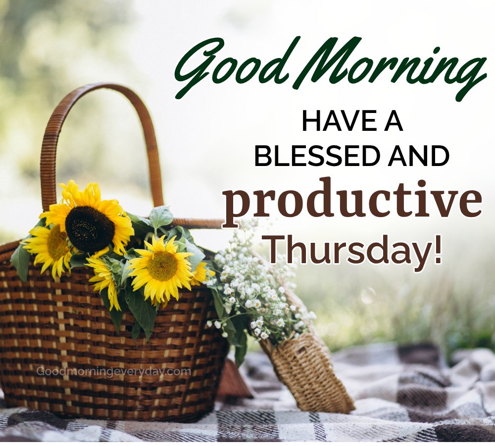 Good Morning Thursday Wishes